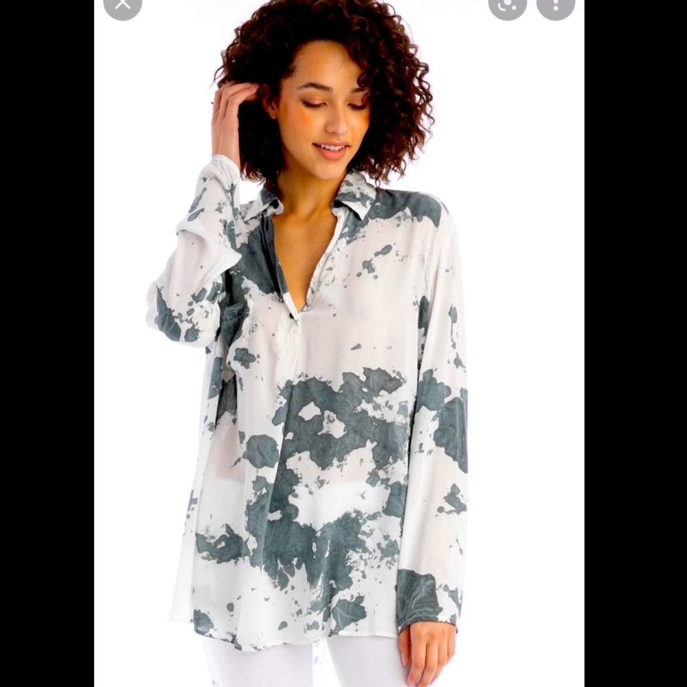 Hard Tail Long Sleeve Maxi Shirt